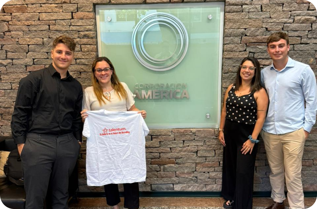 Foto del kickoff con Corporación América